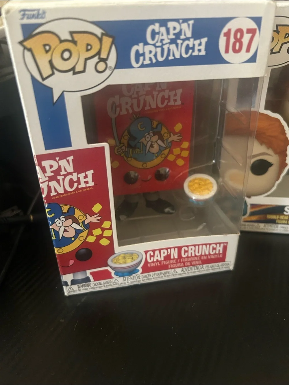 Marvel Funko Pop! Cap'n Crunch in Blue, Red & Yellow